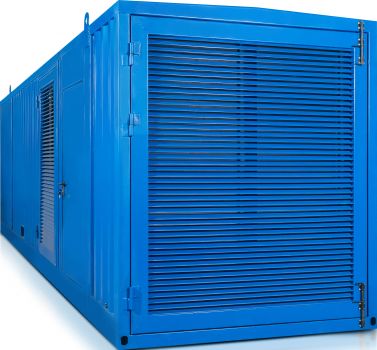 Газовый генератор Pramac GGW300G в контейнере с АВР